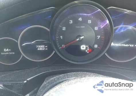 2017 Porsche Panamera 4 z USA, uszkodzony, nr VIN WP0AA2A73HL100810